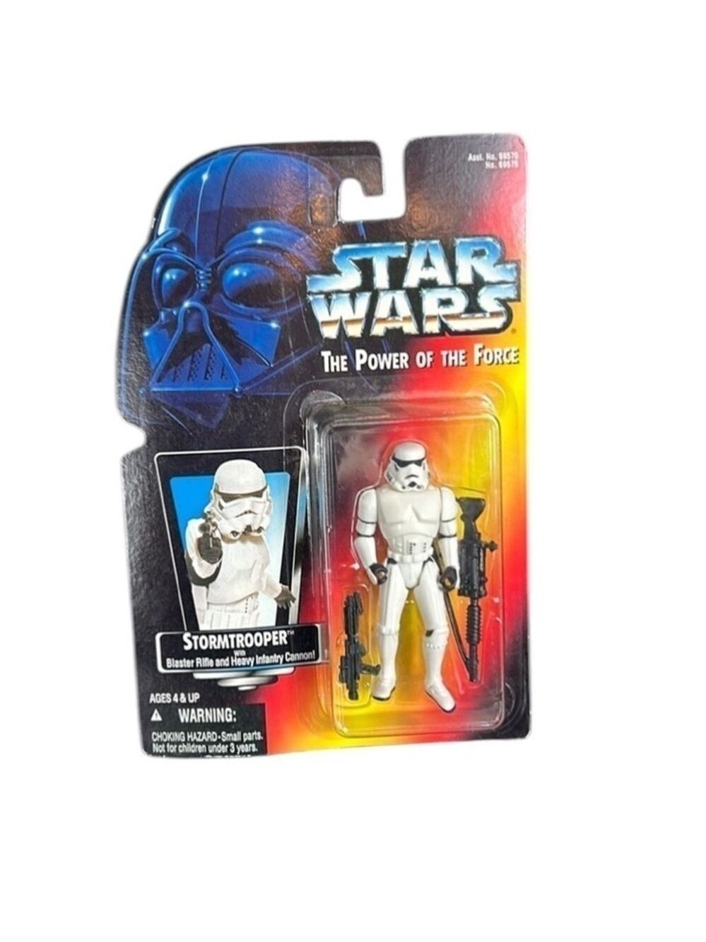Vintage 1995 Star Wars Storm Trooper With Blaster Rifle Action Figure
